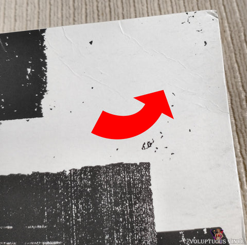 Ed Sheeran ‎– No.6 Collaborations Project vinyl record inside gatefold top right corner