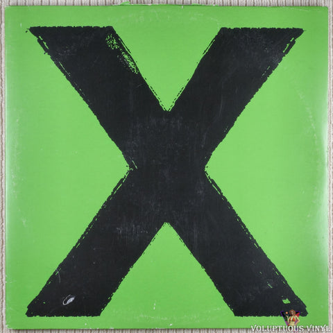 Ed Sheeran ‎– X vinyl record front cover