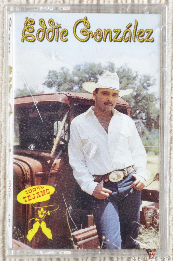 Eddie Gonzalez – 100% Tejano cassette tape front cover