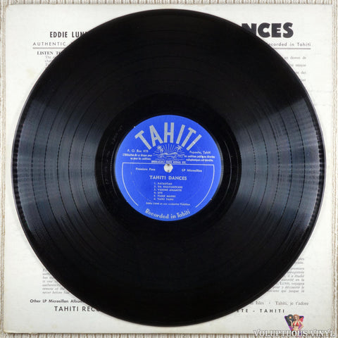 Eddie Lund ‎– Tahiti Dances vinyl record