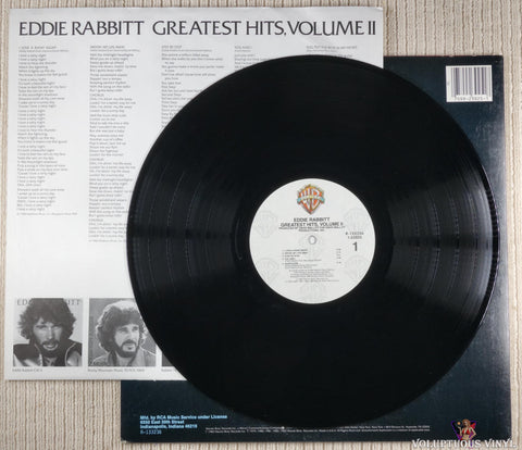 Eddie Rabbitt ‎– Greatest Hits Vol. II vinyl record