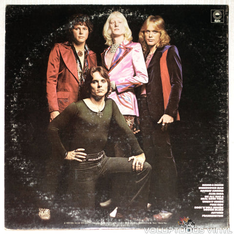 Edgar Winter Group, The ‎– They Only Come Out At Night - Vinyl Record - Back Cover
