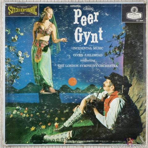 Edvard Grieg, Oiven Fjeldstad Conducting The London Symphony Orchestra – Peer Gynt (Incidental Music) vinyl record front cover