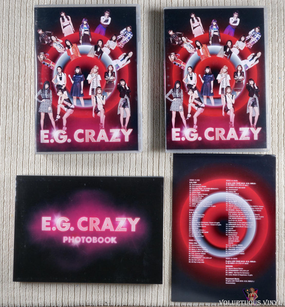 E-girls – E.G. Crazy (2017) 2 x CD, Album, Limited Edition, 3 x