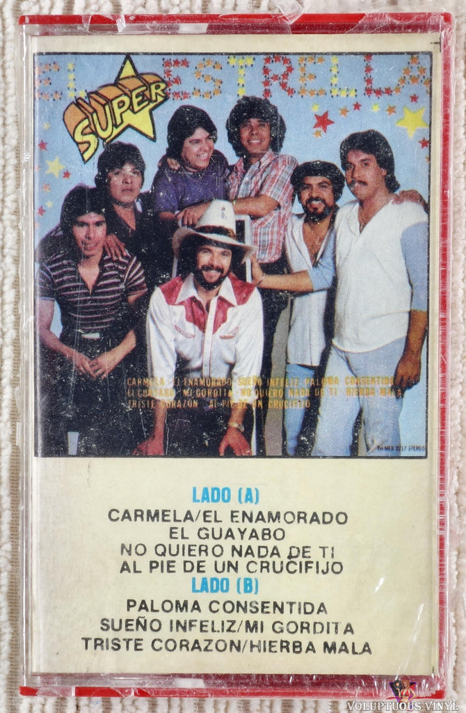 El Super Estrella – Top Hits cassette tape front cover