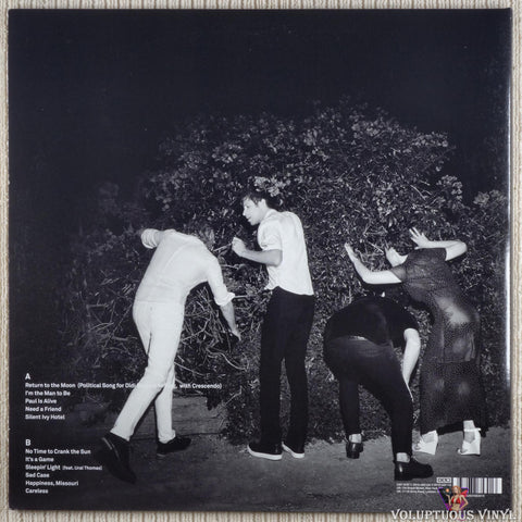 EL VY ‎– Return To The Moon vinyl record back cover