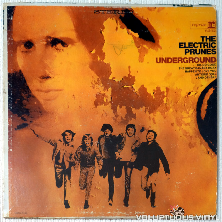 The Electric Prunes ‎– Underground vinyl record front cover