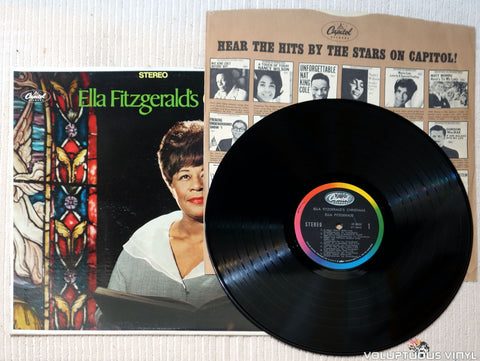 Ella Fitzgerald ‎– Ella Fitzgerald's Christmas vinyl record