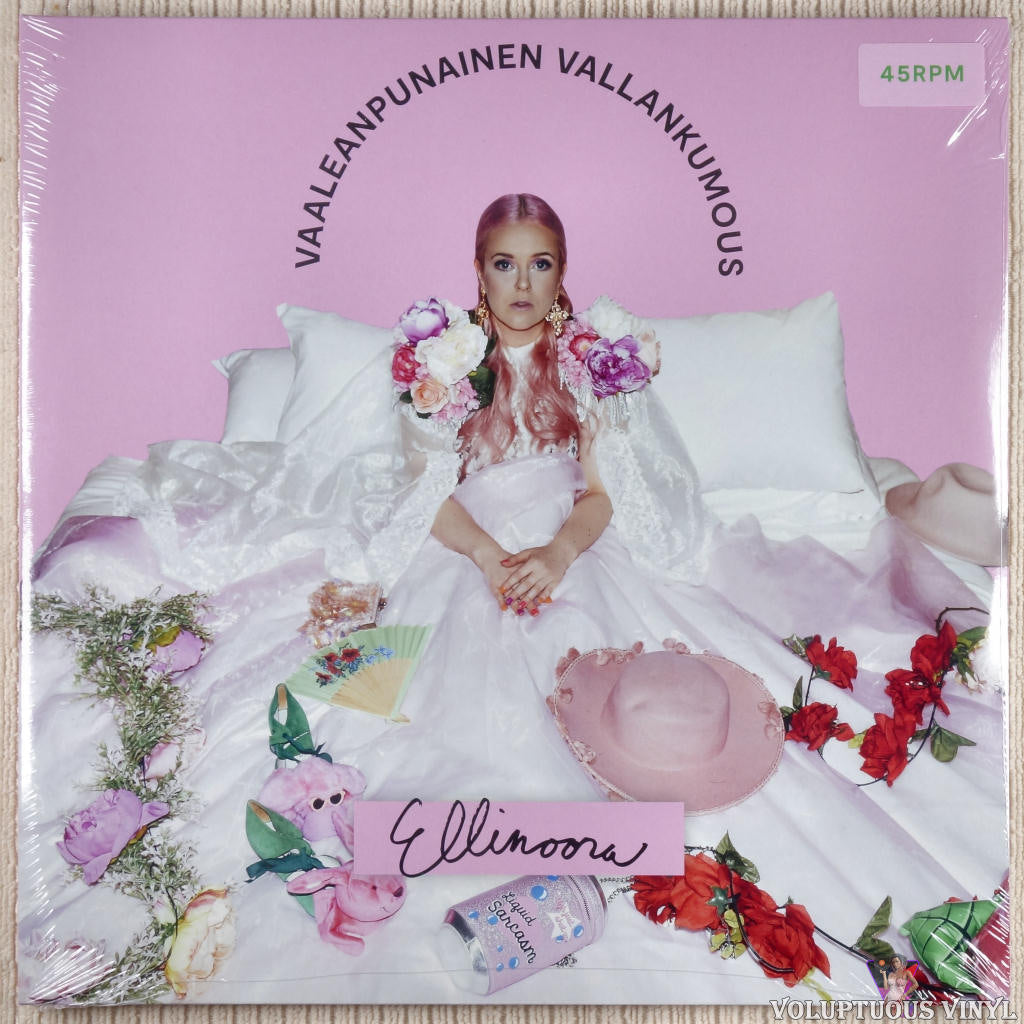 Ellinoora ‎– Vaaleanpunainen Vallankumous vinyl record front cover