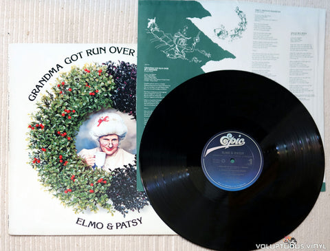 Elmo & Patsy ‎– Grandma Got Run Over By A Reindeer vinyl record