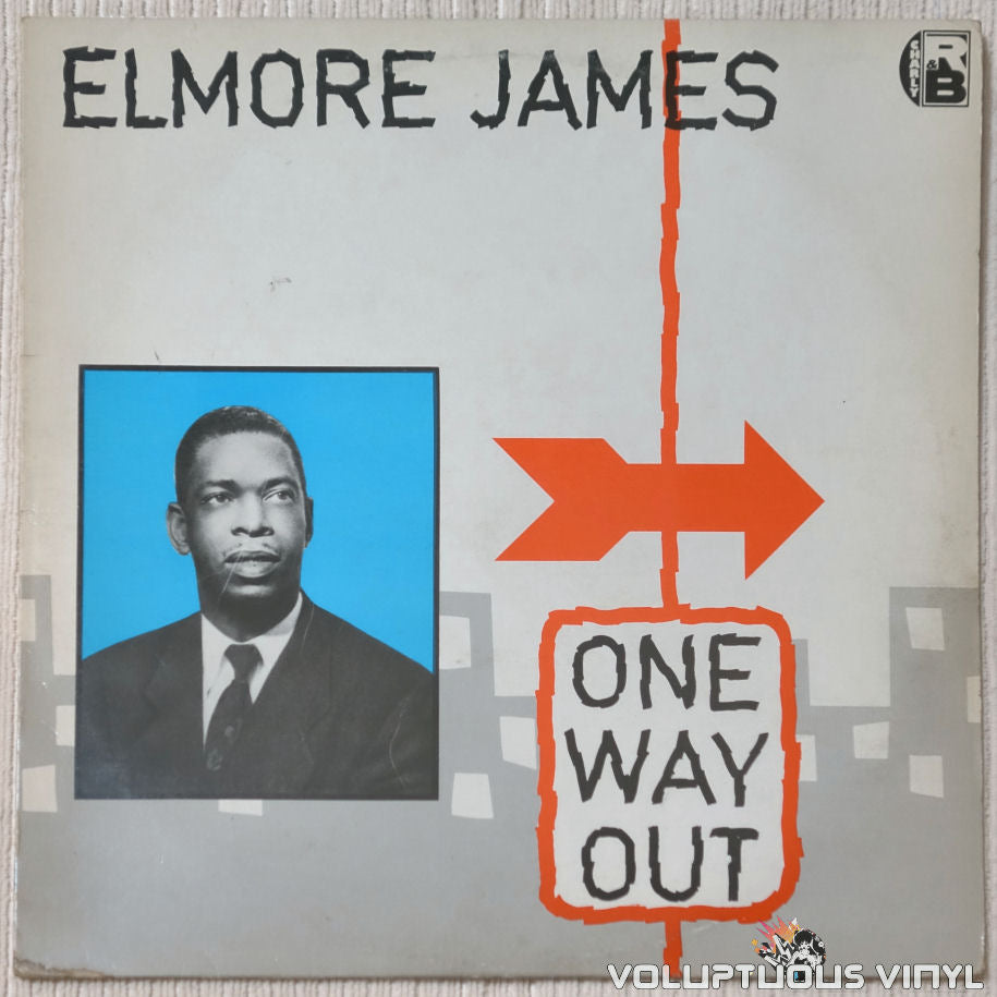 Elmore James ‎– One Way Out vinyl record front cover