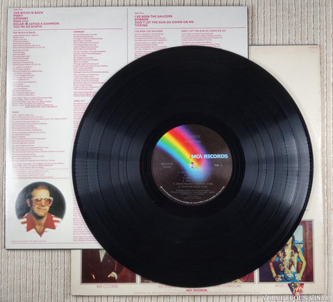 Elton John ‎– Caribou vinyl record