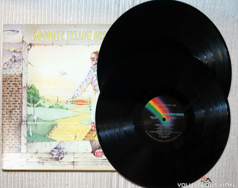 Elton John ‎– Goodbye Yellow Brick Road vinyl record 