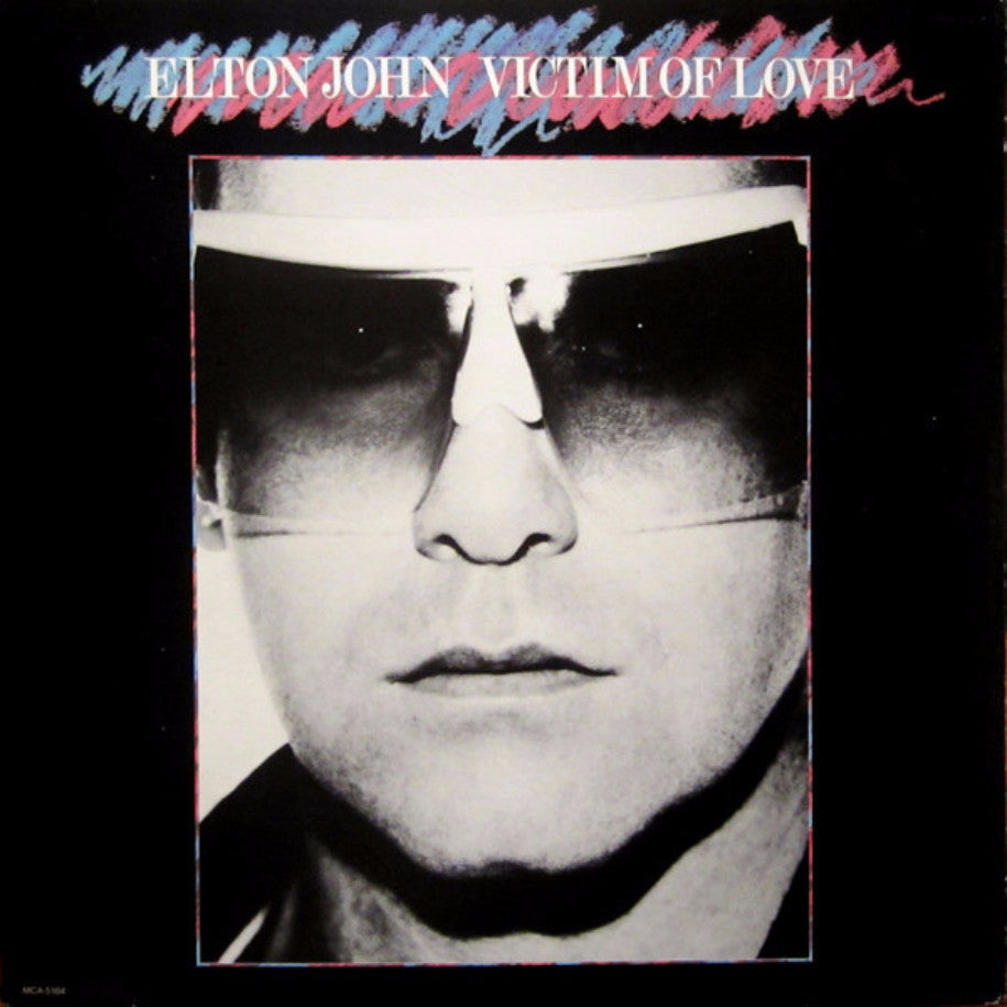 Elton John ‎– Victim Of Love - Vinyl Record - Front Cover
