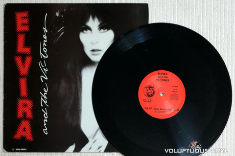 Elvira and The Vi-Tones ‎– 3-D TV - Vinyl Record