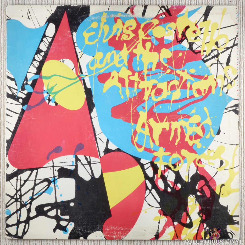 Elvis Costello And The Attractions – Armed Forces vinyl record front cover