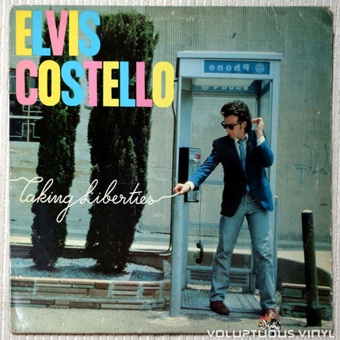 Elvis Costello ‎– Taking Liberties - Vinyl Record - Front Cover