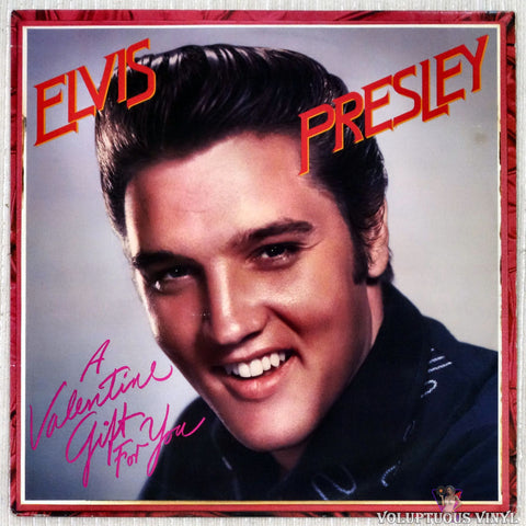 Elvis Presley ‎– A Valentine Gift For You vinyl record front cover