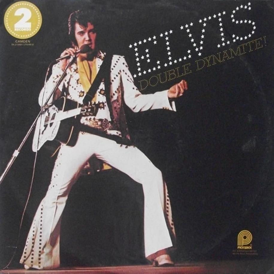 Elvis Presley – Double Dynamite! vinyl record front cover