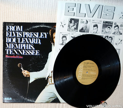 Elvis Presley ‎– From Elvis Presley Boulevard, Memphis, Tennessee vinyl record