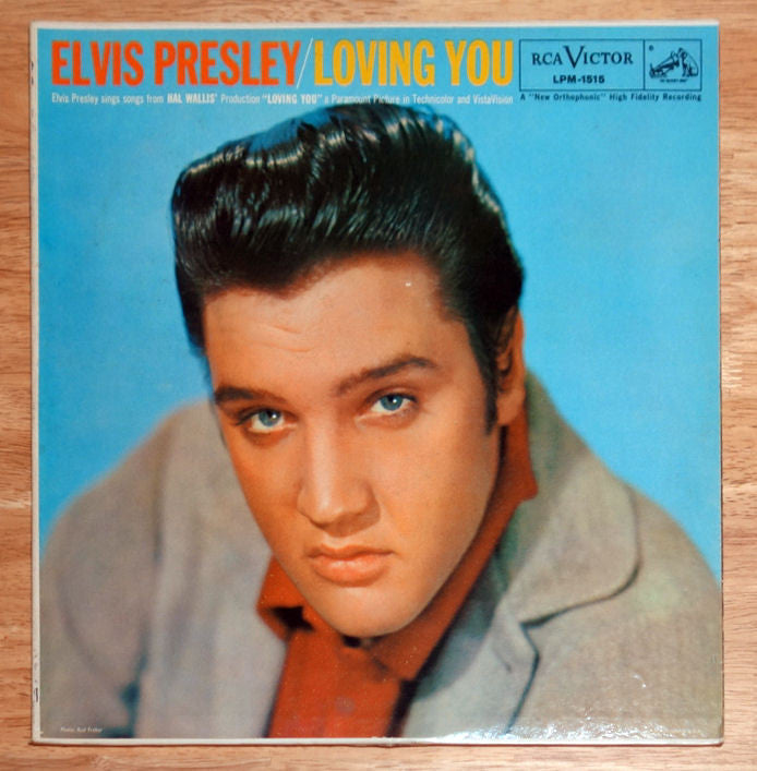 Elvis Presley ‎Loving You vinyl record front cover