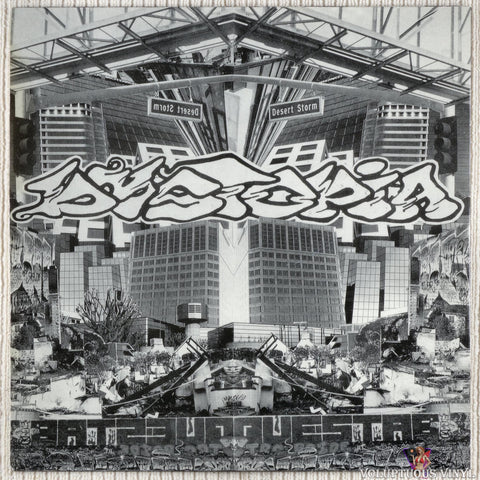 Embittered [インビタード] / Dystopia ‎– No Fatskin Title [ノー・ファツキン・タイトル] / Dystopia vinyl record back cover