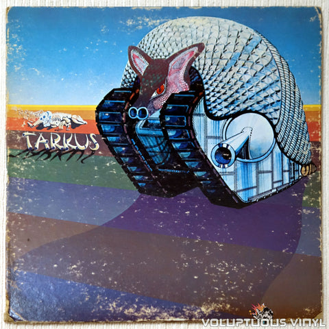 Emerson, Lake & Palmer ‎– Tarkus vinyl record front cover