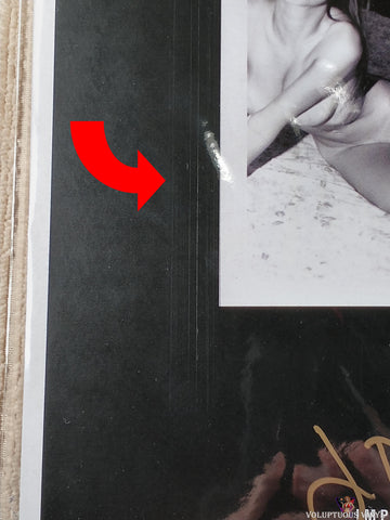 Emily Ratajkowski Collectors Edition - Jonathan Leder Polaroids book back cover scuff