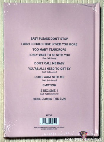 Emma Bunton ‎– My Happy Place CD back cover