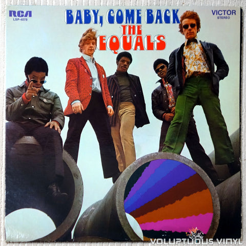 The Equals ‎– Baby, Come Back vinyl record front cover
