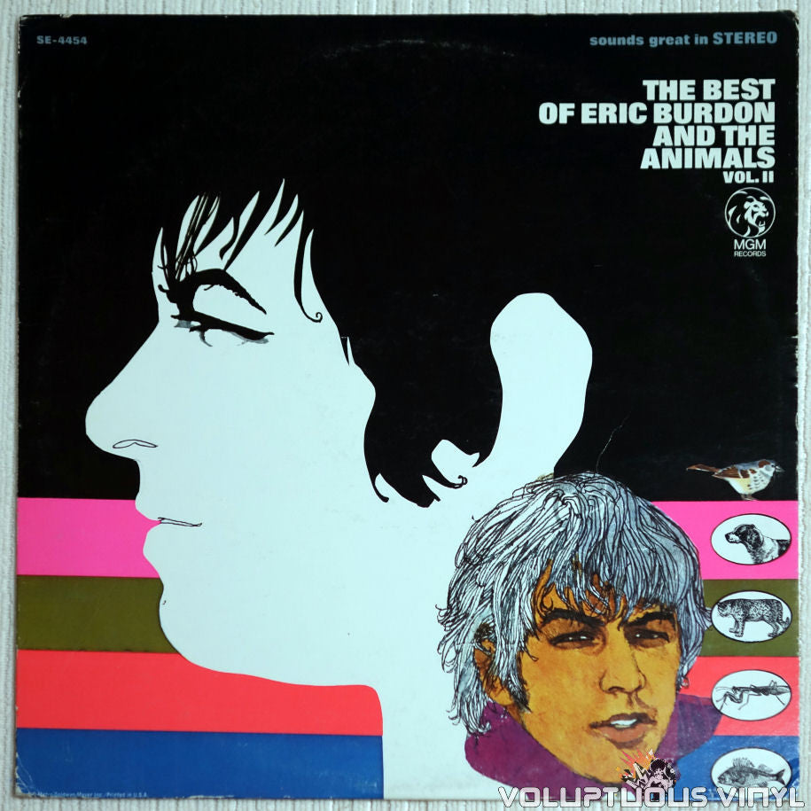 Eric Burdon And The Animals ‎– The Best Of Eric Burdon And The Animals Vol. II - Vinyl Record - Front Cover