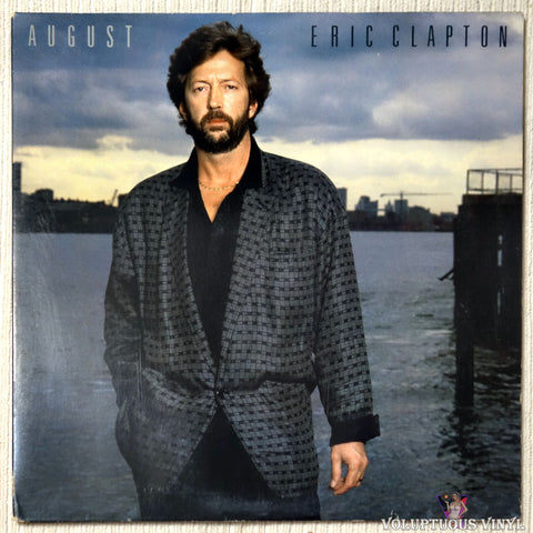 Eric Clapton ‎– August vinyl record front cover