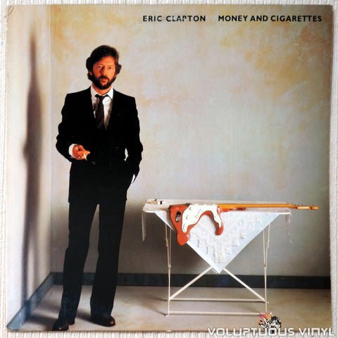 Eric Clapton ‎– Money And Cigarettes vinyl record front cover