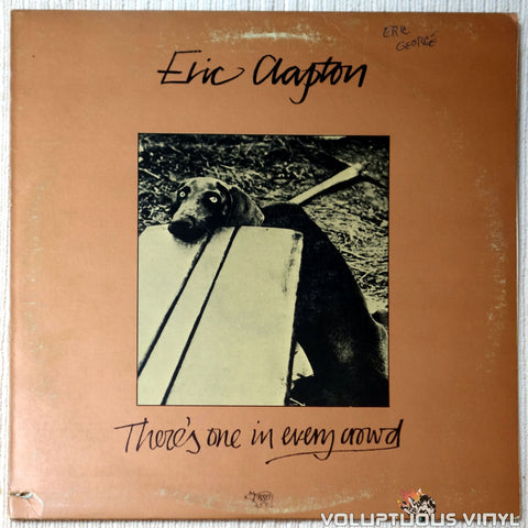 Eric Clapton ‎– There's One In Every Crowd vinyl record front cover