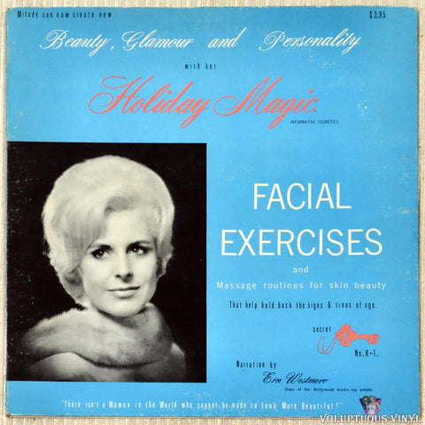 Ern Westmore ‎– Facial Exercises And Massage Routines For Skin Beauty vinyl record front cover