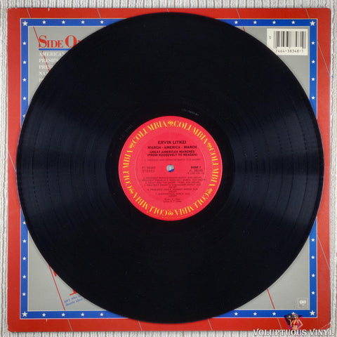Ervin Litkei – March - America - March: Great American Marches (From Roosevelt To Reagan) vinyl record