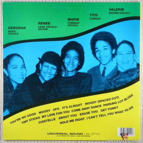 ESG – A South Bronx Story vinyl record back cover