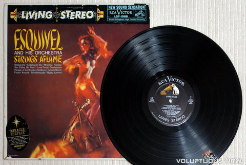 Esquivel And His Orchestra ‎– Strings Aflame - Vinyl Record