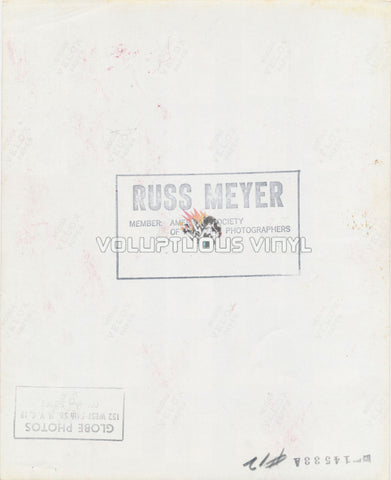 Eve Meyer Russ Meyer contact sheet back