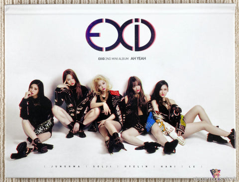 EXID ‎– Ah Yeah (2015) Korean Press