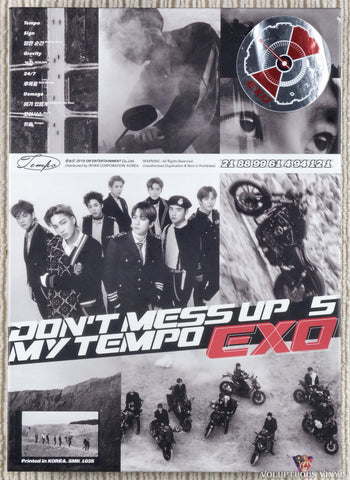 EXO – Don't Mess Up My Tempo CD front cover
