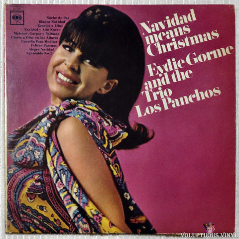 Eydie Gorme And The Trio Los Panchos – Navidad Means Christmas vinyl record front cover