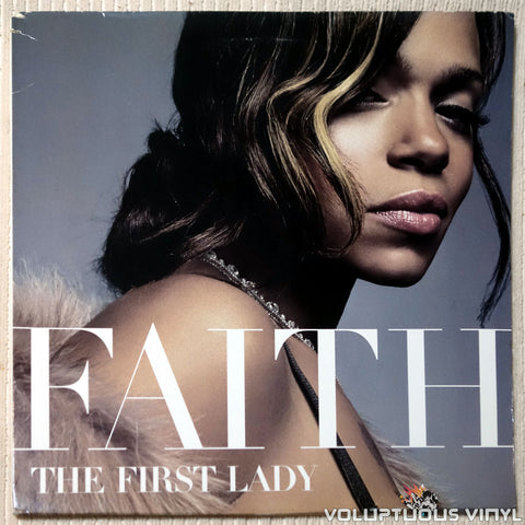 Faith Evans ‎– The First Lady vinyl record front cover
