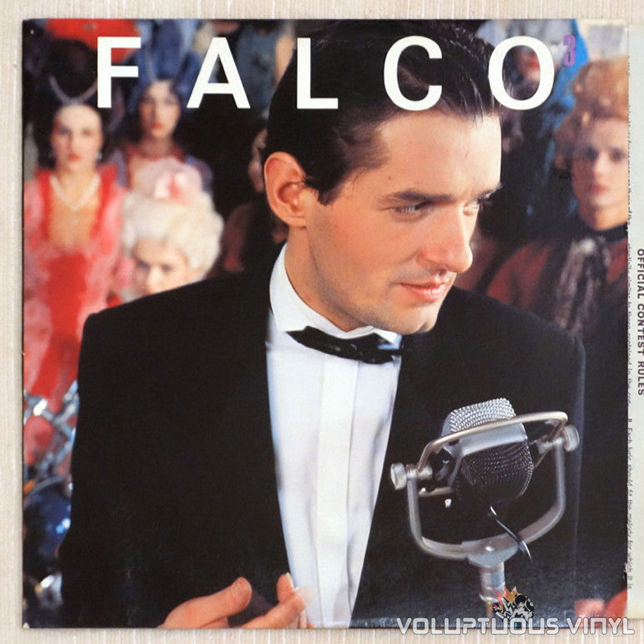 Falco ‎– Falco 3 vinyl record front cover