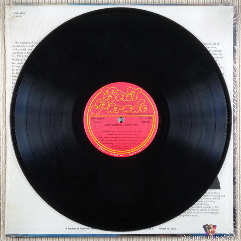 Fats Domino ‎– Fats' Hits! (1975) Vinyl, LP, Compilation – Voluptuous ...