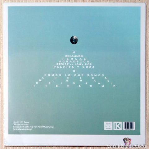Fémina ‎– Perlas & Conchas vinyl record back cover