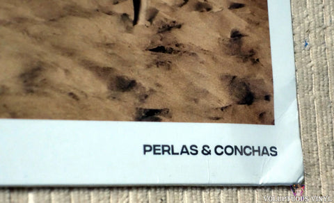 Fémina ‎– Perlas & Conchas vinyl record front cover corner creasing