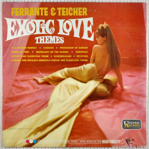 Ferrante & Teicher – Exotic Love Themes vinyl record front cover
