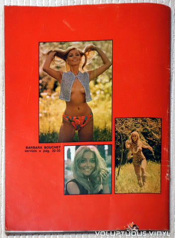 Fiesta - April 1970 - Barbara Bouchet Back Cover
