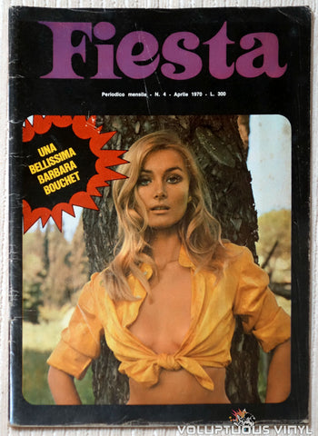 Fiesta - April 1970 - Barbara Bouchet Front Cover